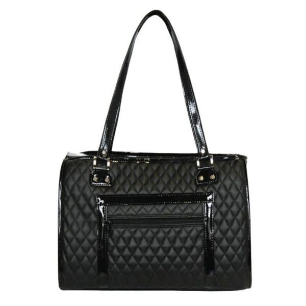 The Payton - Black Quilted Carrier