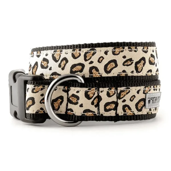 Cheetah Tan Collar/Leash