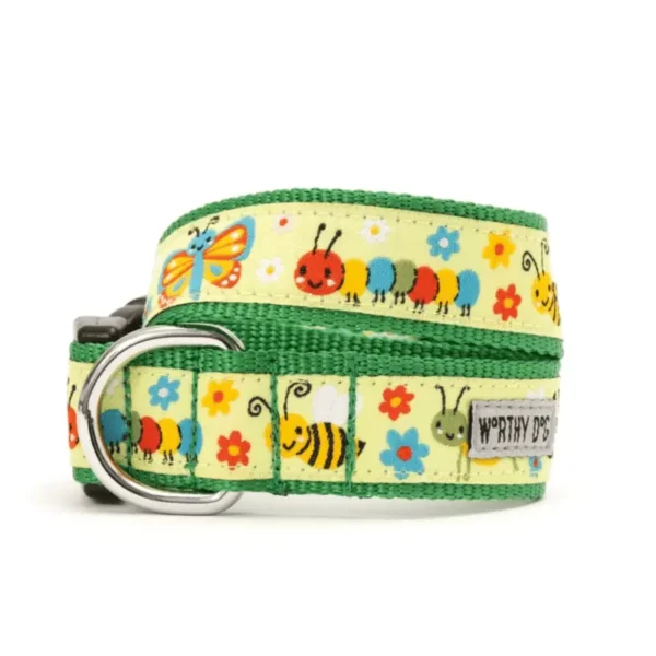 Green Bugs Collar/Leash