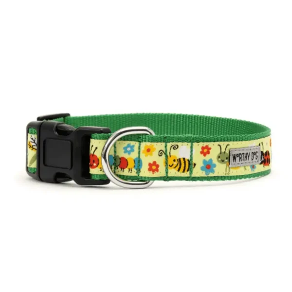Green Bugs Collar/Leash
