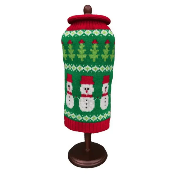 Fair Isle Snowmen Sweater