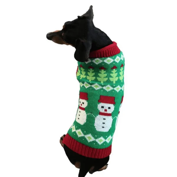 Fair Isle Snowmen Sweater
