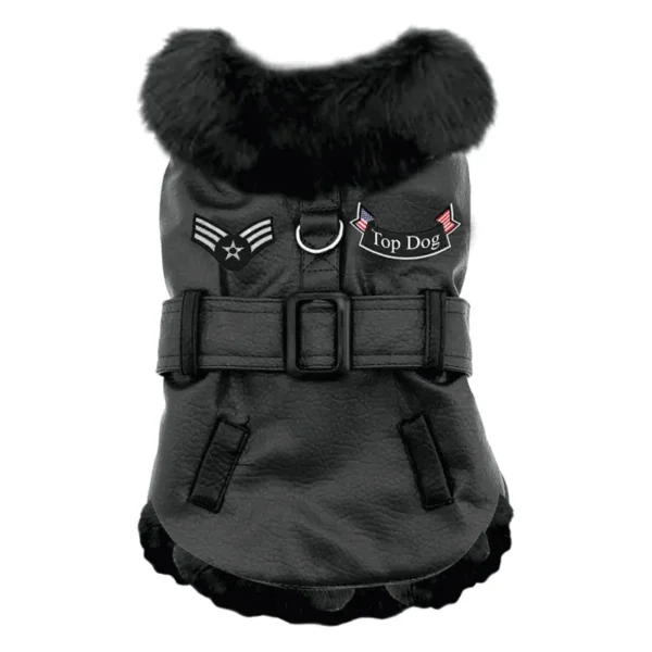 Top Dog Vintage Flight Jacket & Leash