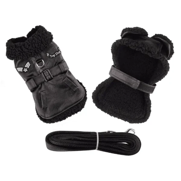 Top Dog Vintage Flight Jacket & Leash