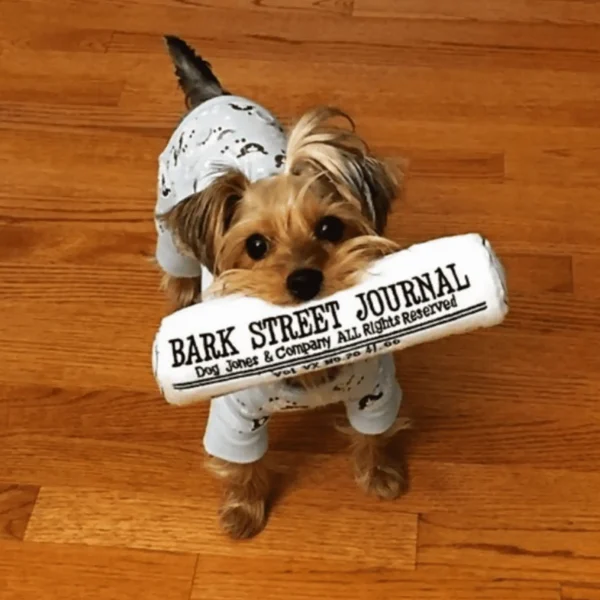 Bark street journal dog toy1