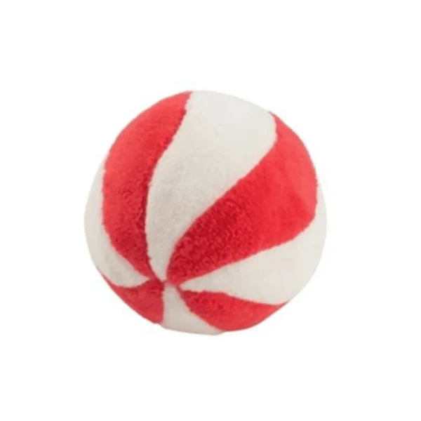 Puppermint Bark Activity House Dog Toy – plush peppermint ball mini toy